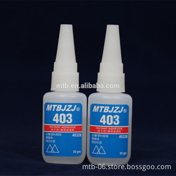 403 Quickly Dry Plastic Bottle Super Liquid Glue Gel